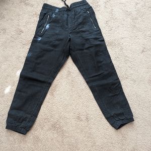 Black linen athleta pants